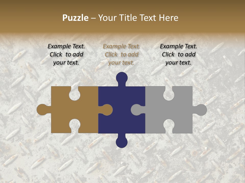 Fallen Decay Close Up PowerPoint Template