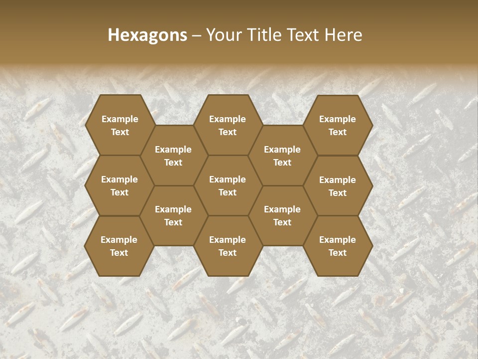 Fallen Decay Close Up PowerPoint Template