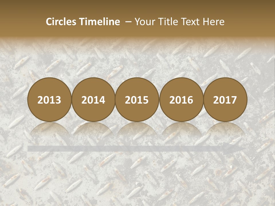 Fallen Decay Close Up PowerPoint Template