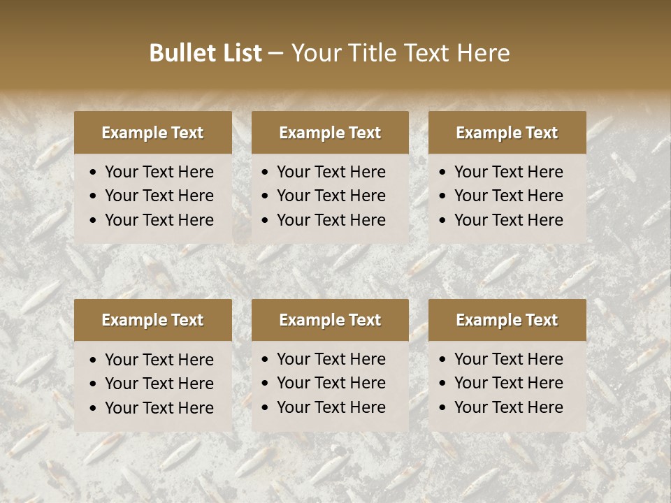 Fallen Decay Close Up PowerPoint Template