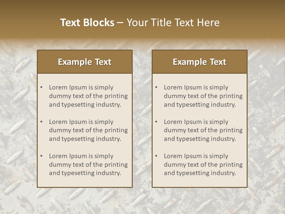 Fallen Decay Close Up PowerPoint Template