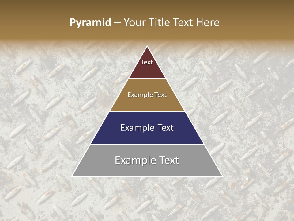 Fallen Decay Close Up PowerPoint Template