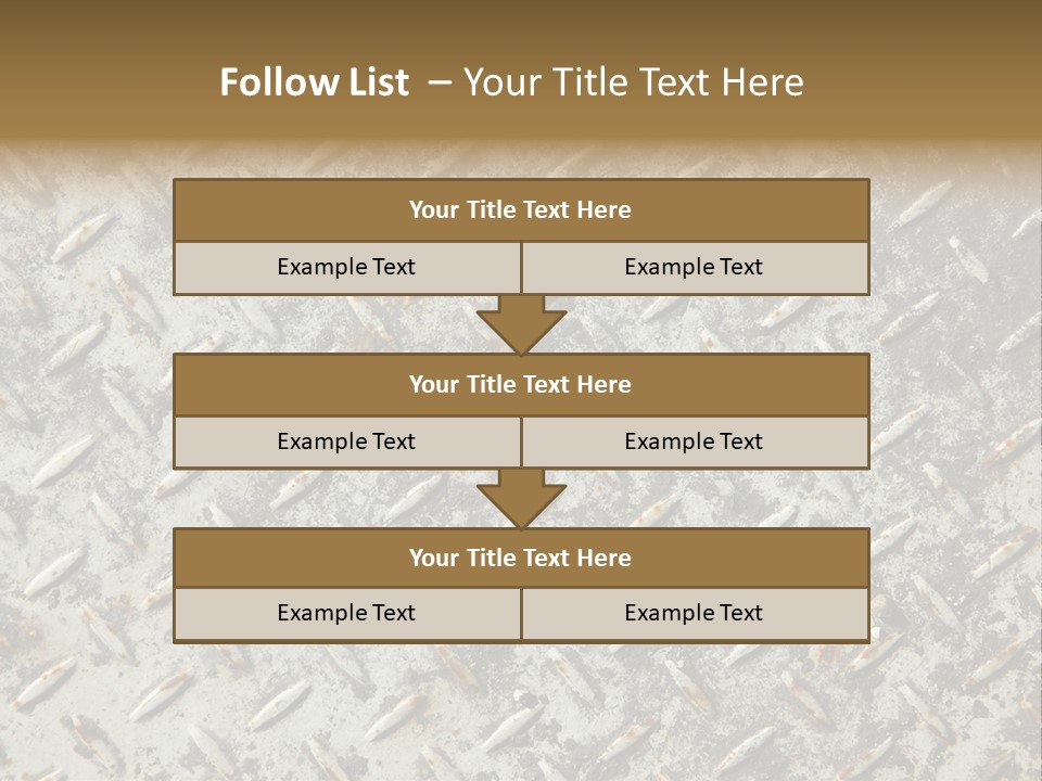Fallen Decay Close Up PowerPoint Template
