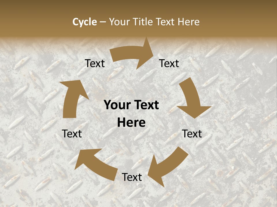 Fallen Decay Close Up PowerPoint Template