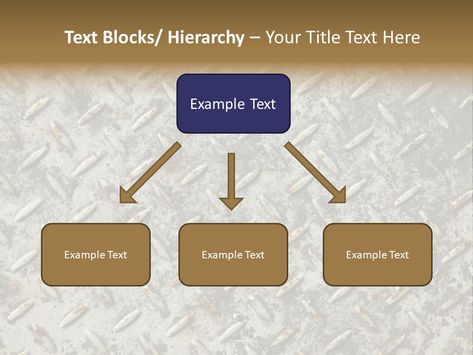 Fallen Decay Close Up PowerPoint Template