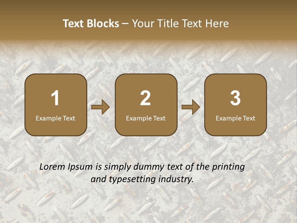 Fallen Decay Close Up PowerPoint Template
