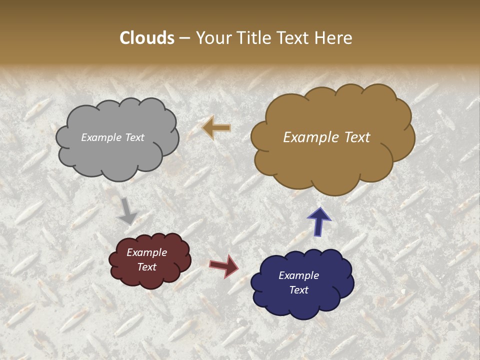 Fallen Decay Close Up PowerPoint Template