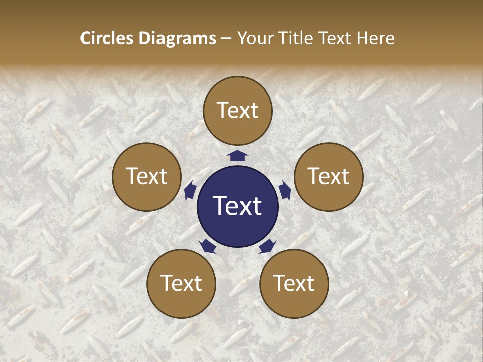 Fallen Decay Close Up PowerPoint Template