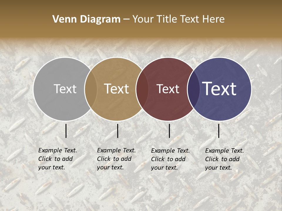 Fallen Decay Close Up PowerPoint Template