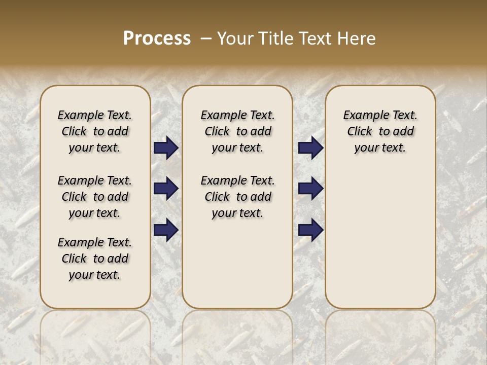Fallen Decay Close Up PowerPoint Template