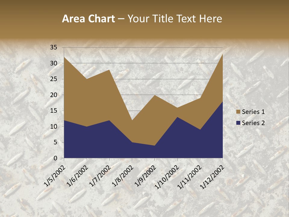 Fallen Decay Close Up PowerPoint Template