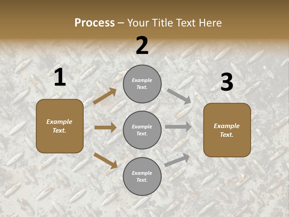 Fallen Decay Close Up PowerPoint Template