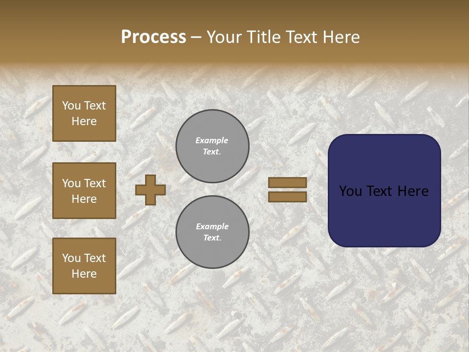 Fallen Decay Close Up PowerPoint Template