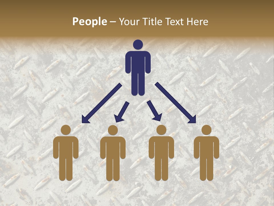 Fallen Decay Close Up PowerPoint Template