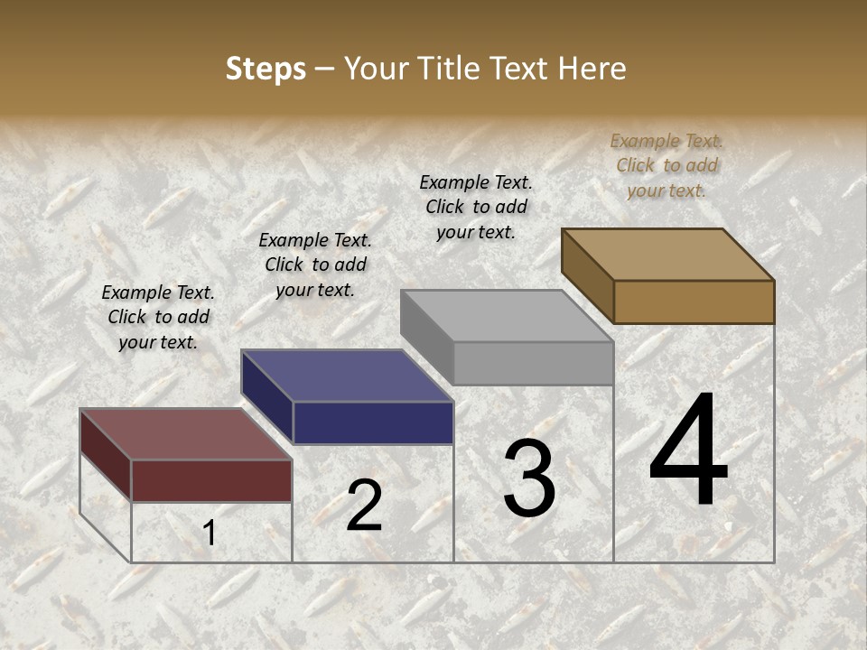 Fallen Decay Close Up PowerPoint Template