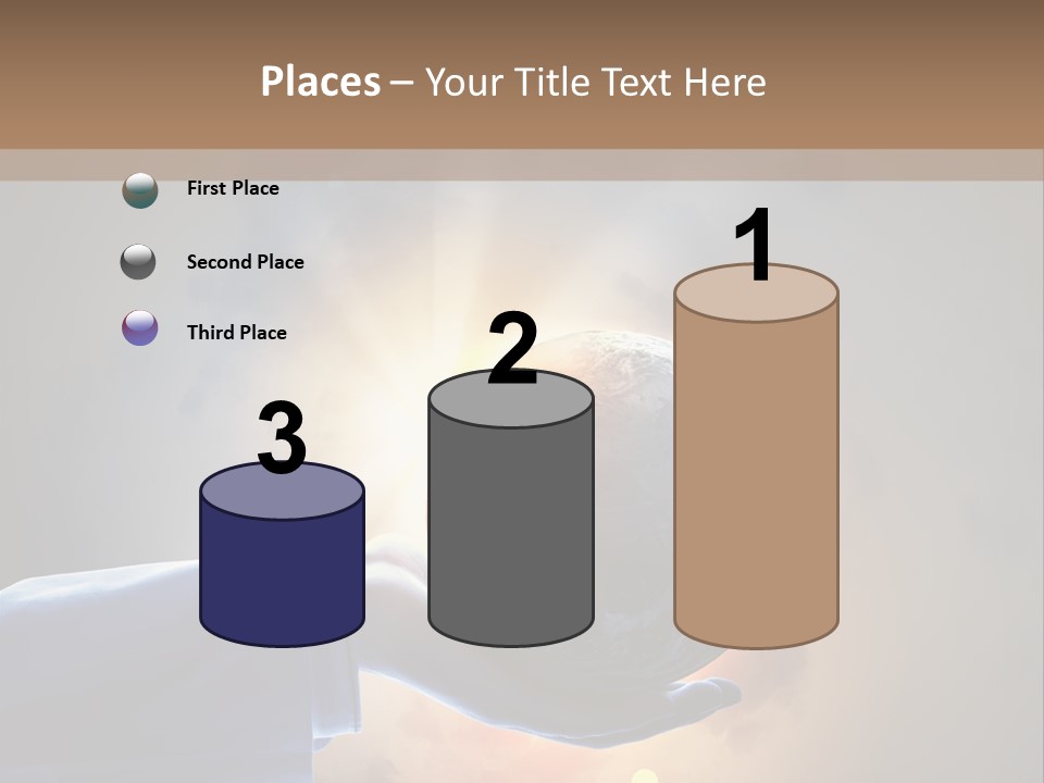 Travel Hand Growth PowerPoint Template