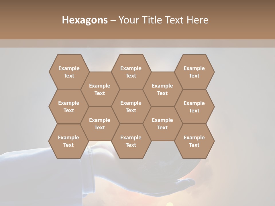 Travel Hand Growth PowerPoint Template