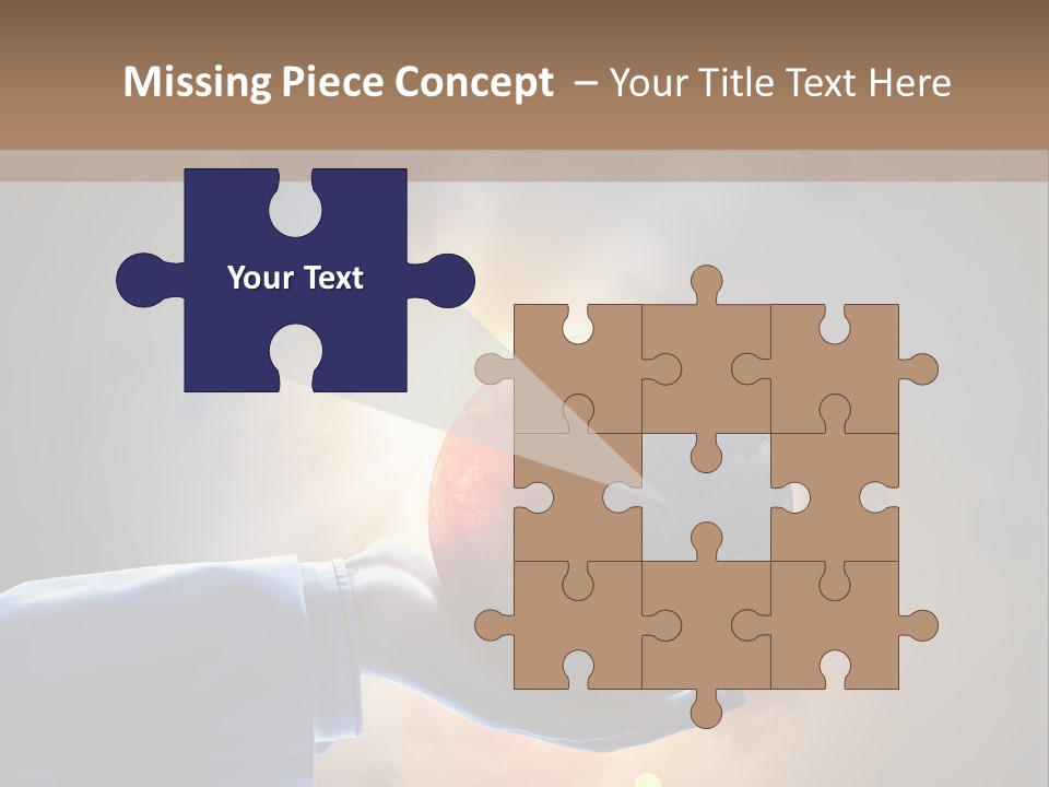 Travel Hand Growth PowerPoint Template