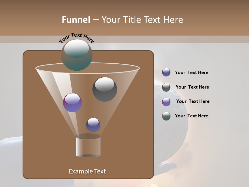 Travel Hand Growth PowerPoint Template