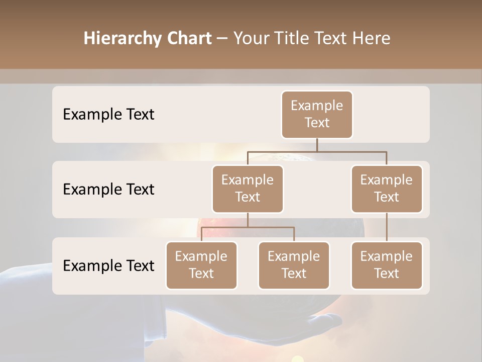 Travel Hand Growth PowerPoint Template