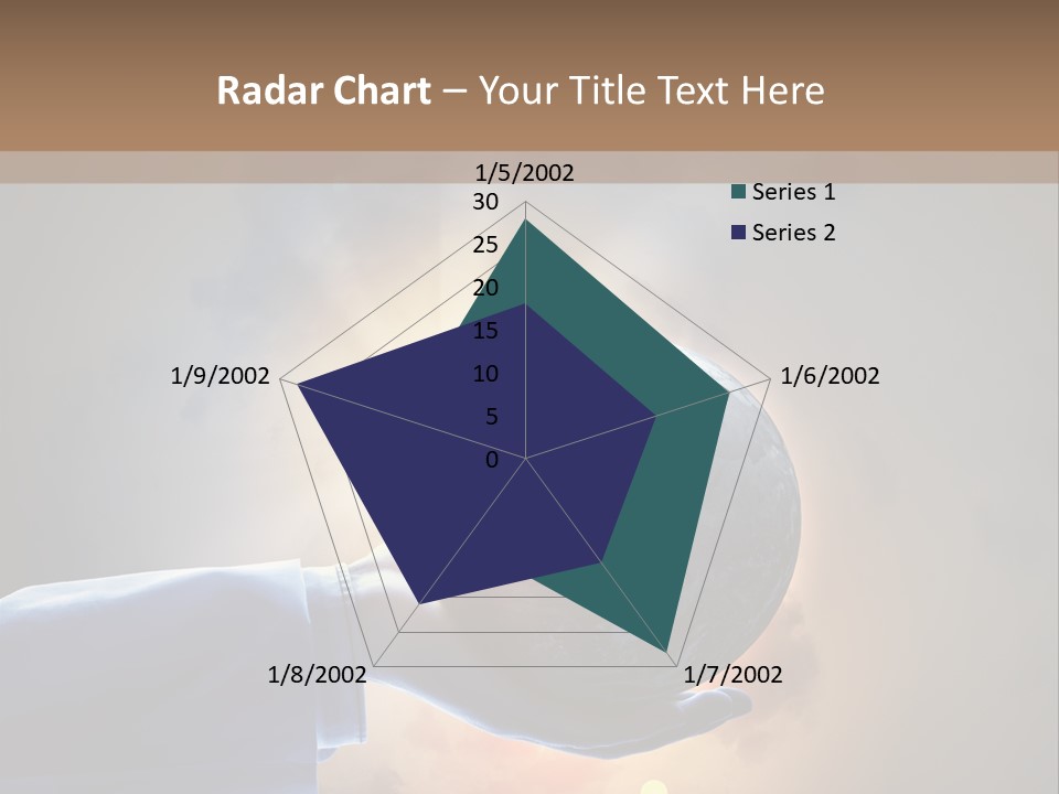 Travel Hand Growth PowerPoint Template