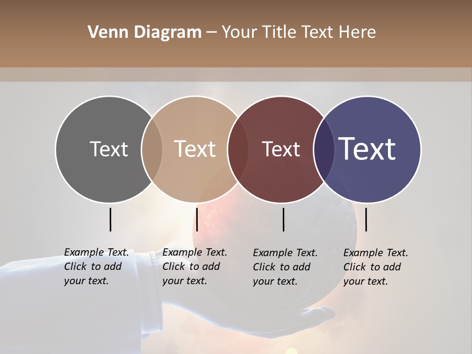 Travel Hand Growth PowerPoint Template