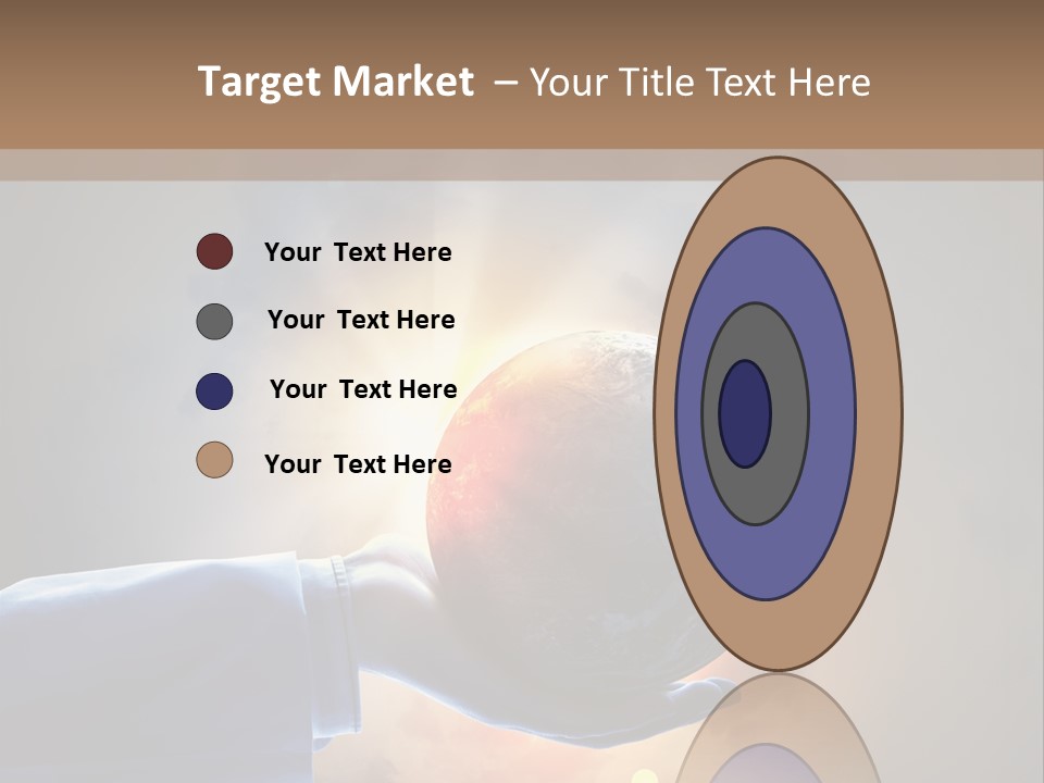 Travel Hand Growth PowerPoint Template