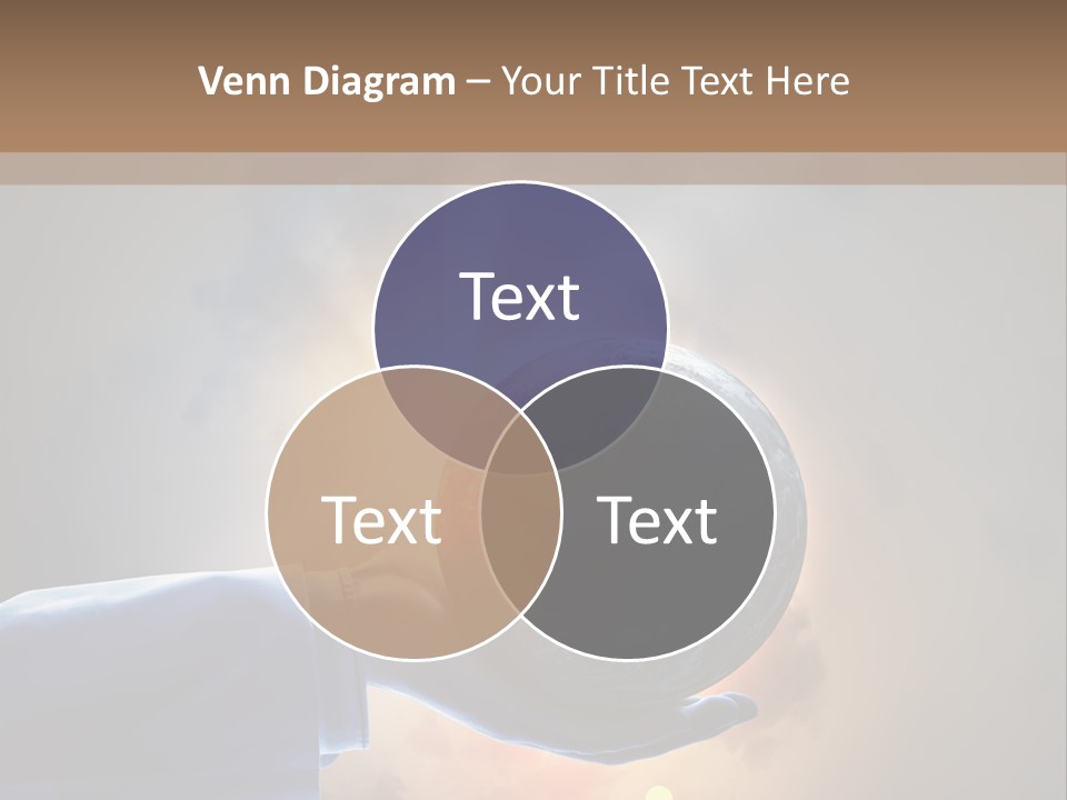 Travel Hand Growth PowerPoint Template