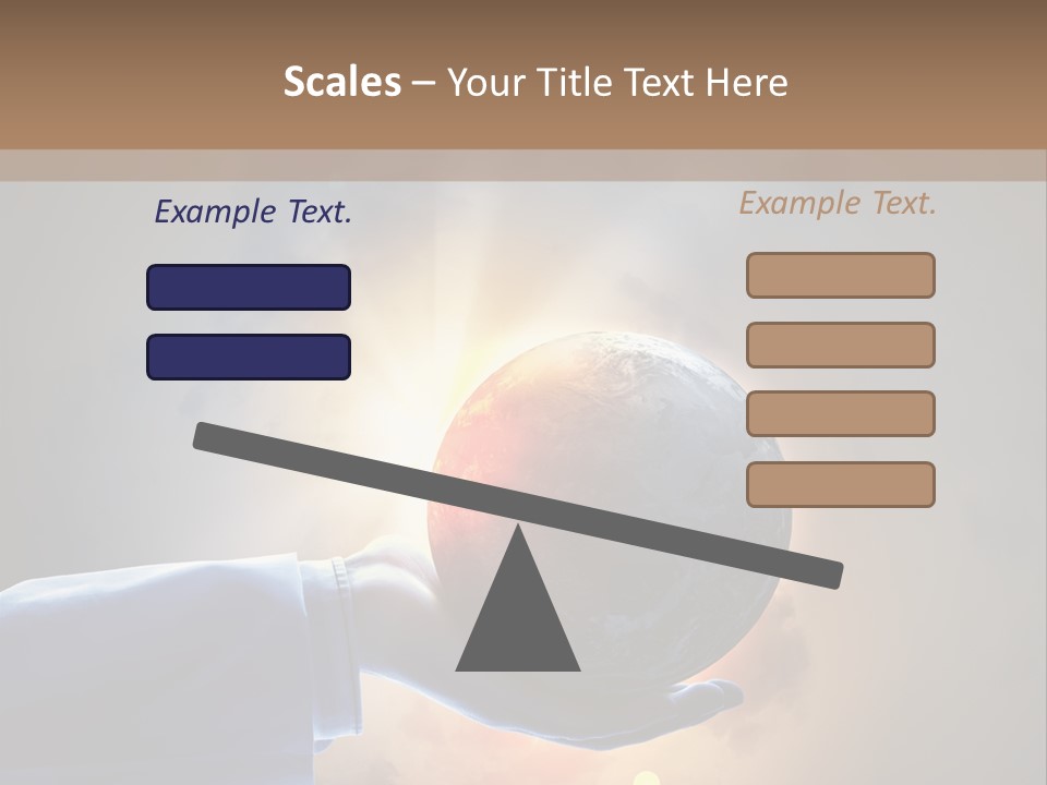 Travel Hand Growth PowerPoint Template