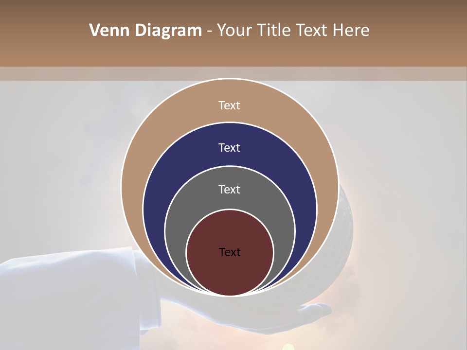 Travel Hand Growth PowerPoint Template