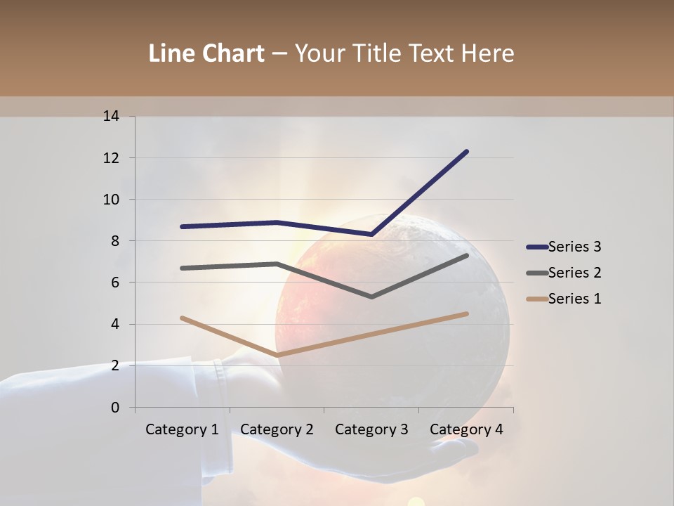 Travel Hand Growth PowerPoint Template