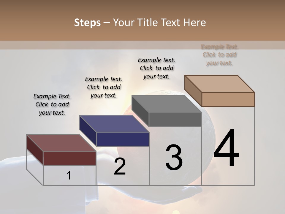 Travel Hand Growth PowerPoint Template