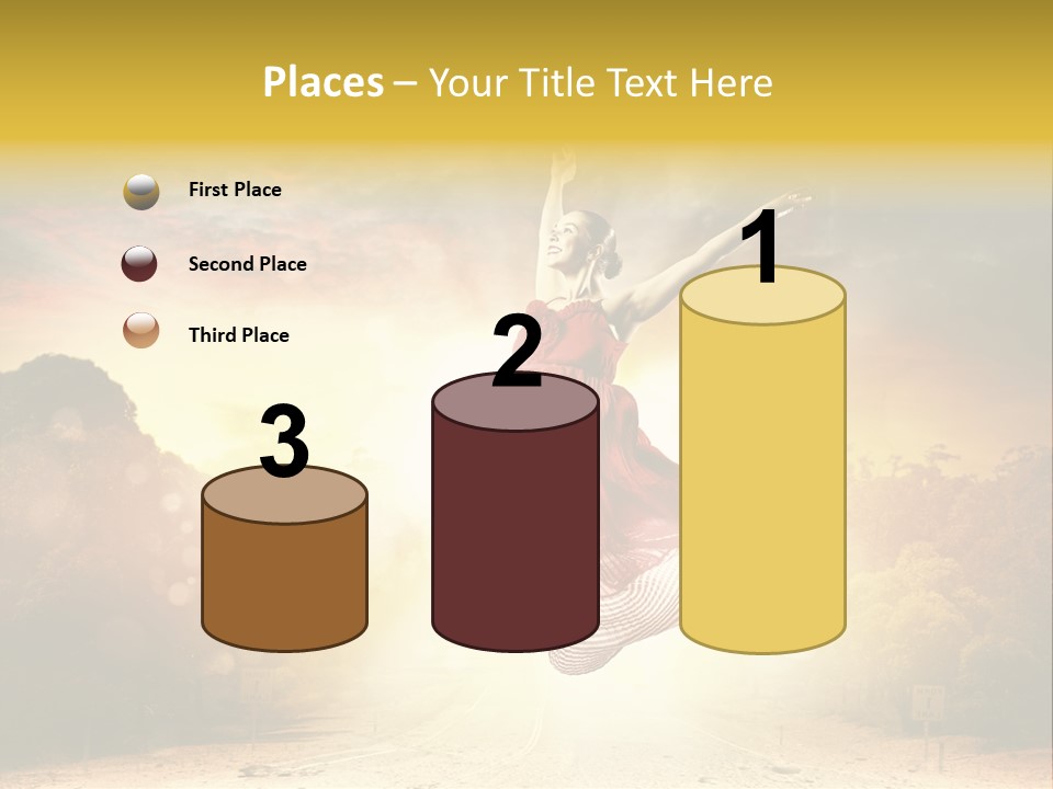 Person People Dance PowerPoint Template