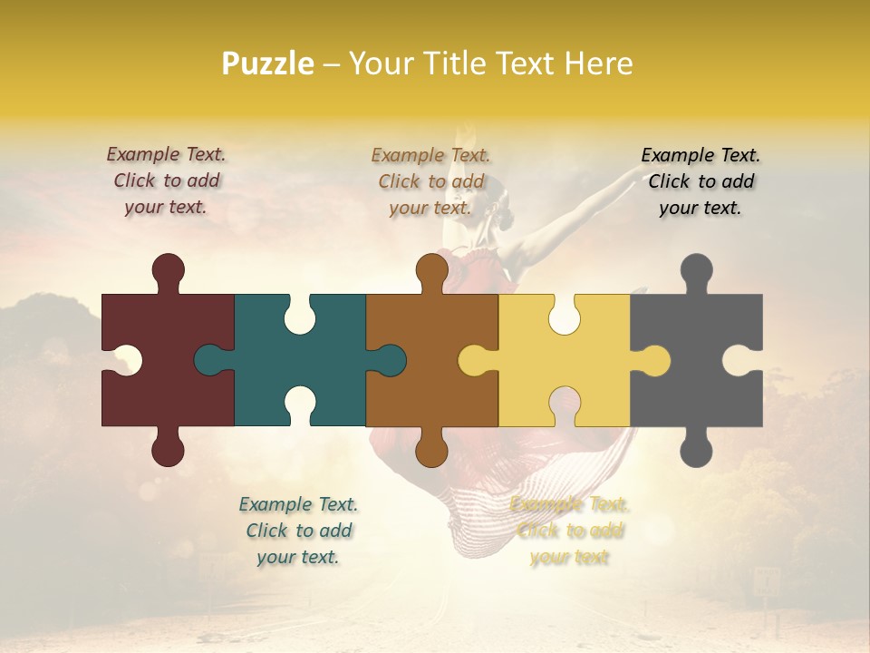 Person People Dance PowerPoint Template