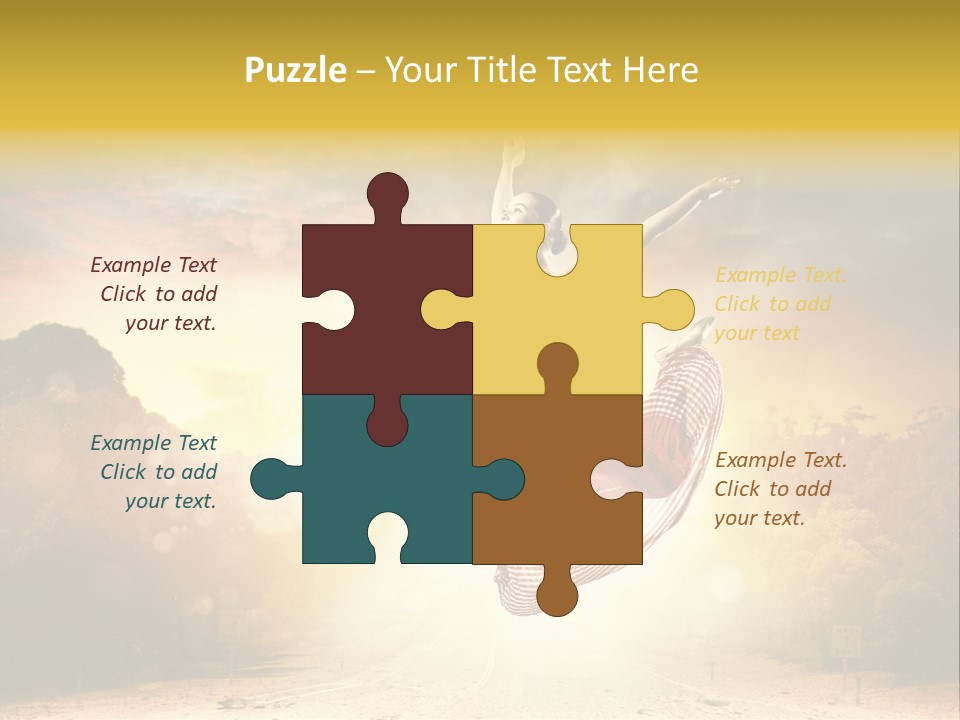 Person People Dance PowerPoint Template