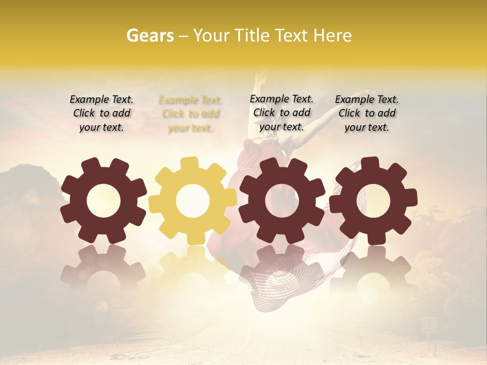 Person People Dance PowerPoint Template