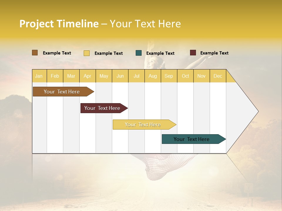 Person People Dance PowerPoint Template