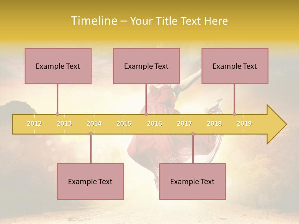 Person People Dance PowerPoint Template