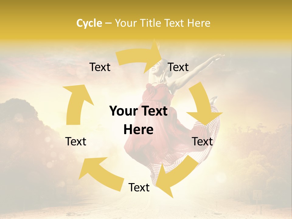 Person People Dance PowerPoint Template