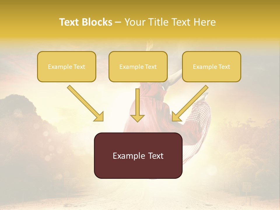 Person People Dance PowerPoint Template