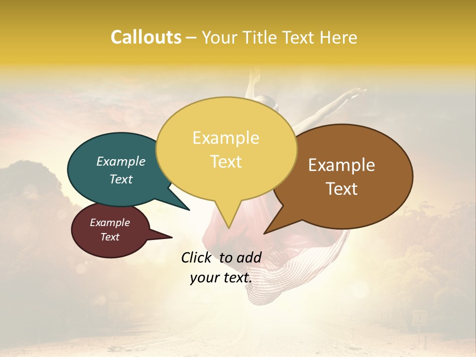 Person People Dance PowerPoint Template