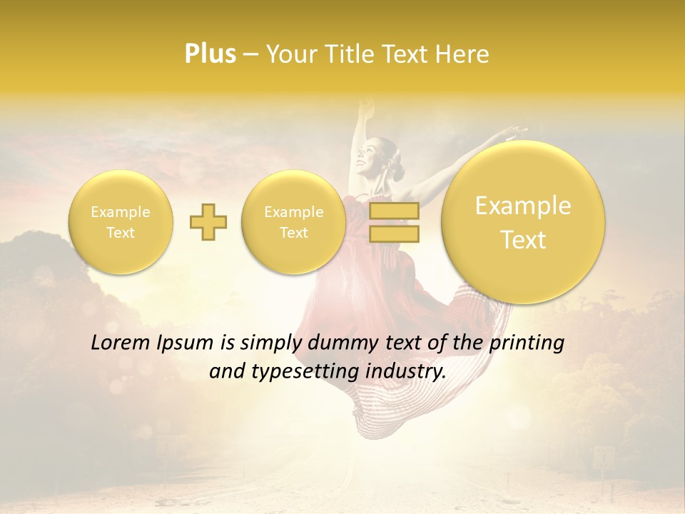 Person People Dance PowerPoint Template