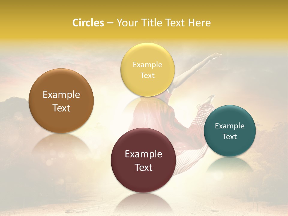 Person People Dance PowerPoint Template