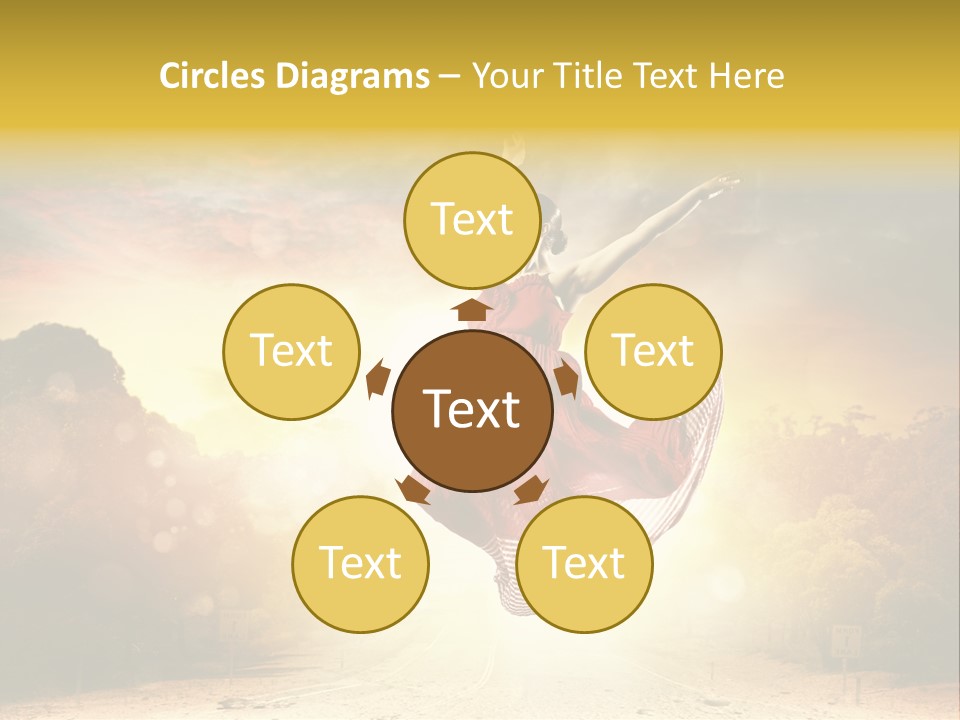 Person People Dance PowerPoint Template