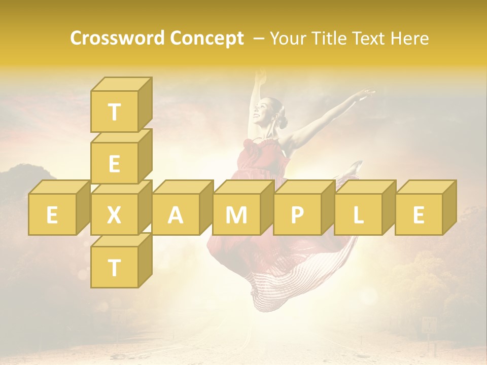 Person People Dance PowerPoint Template