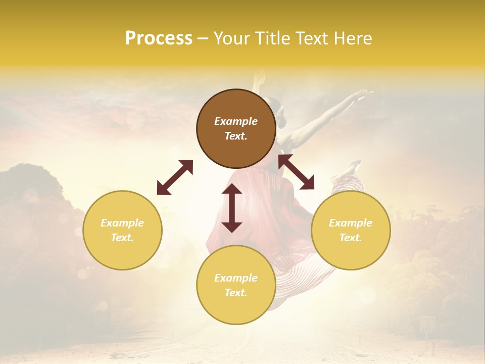 Person People Dance PowerPoint Template