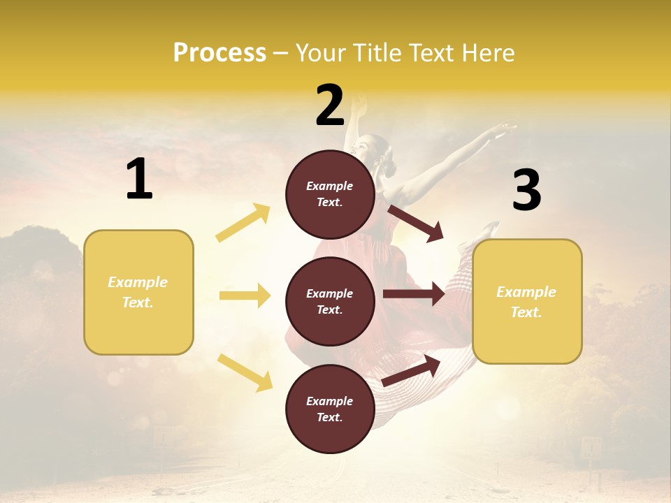 Person People Dance PowerPoint Template