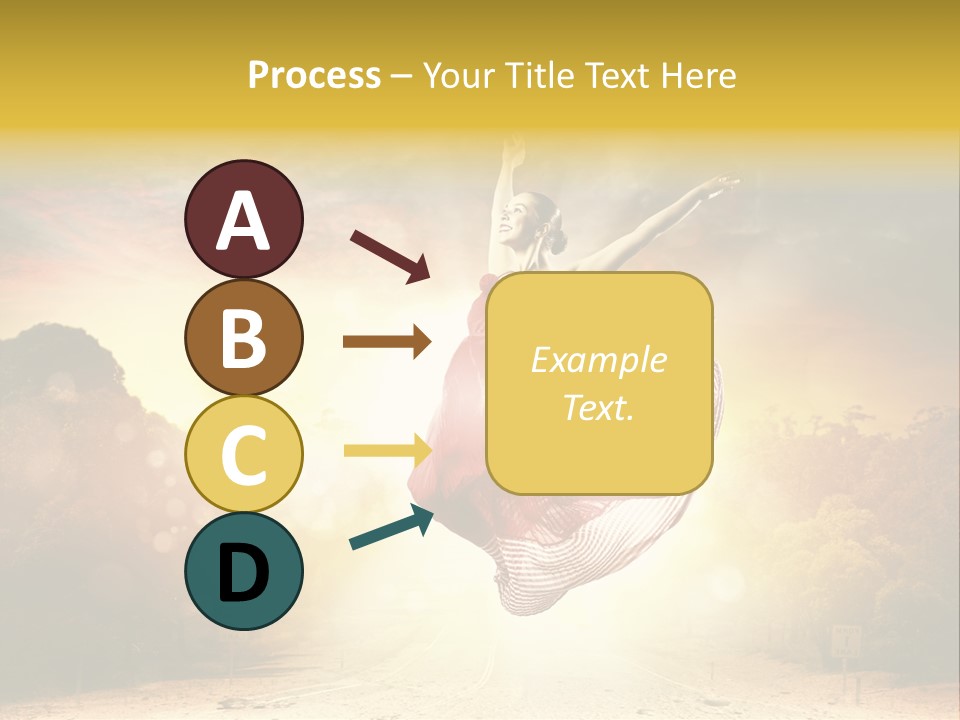 Person People Dance PowerPoint Template