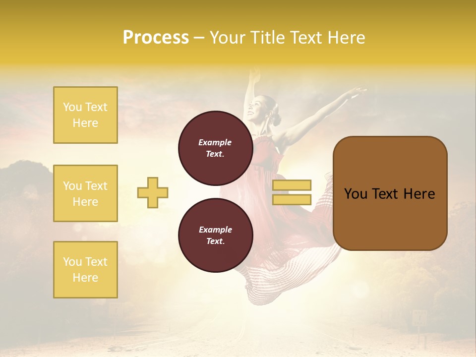 Person People Dance PowerPoint Template
