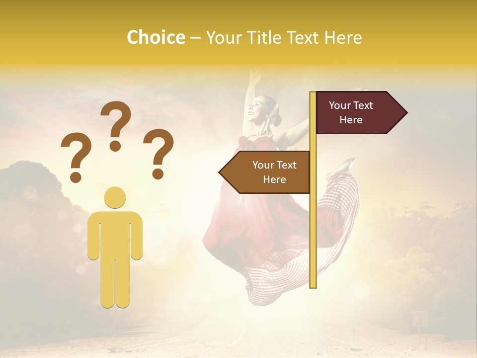 Person People Dance PowerPoint Template